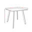 Solid Wood Dining Table-98891833