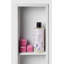 Adhesive Stainless Steel Shower Shelf-47833571