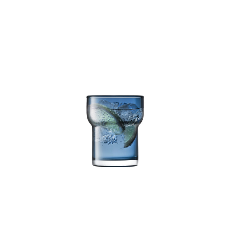 Utility Handmade Drinking Glass, Sapphire