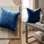Plain Velvet Cushion Cover-(Pack of 4)-1643677859