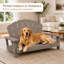 Grand lit pour chien, chaise longue imperméable pour animal de compagnie-130812971