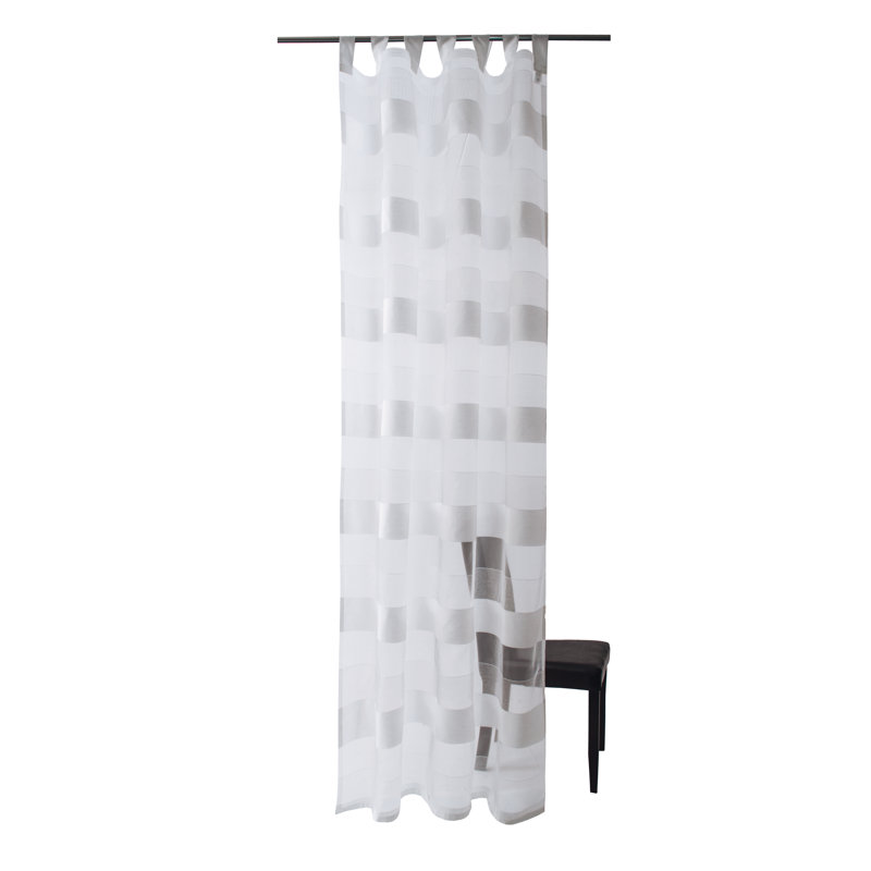 Spillane Tab top Semi-Sheer Single Curtain