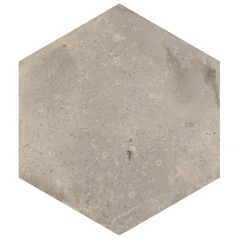Archai Hex 9-1/8 In. X 10-1/2 In. Porcelain Floor And Wall Tile, Beige