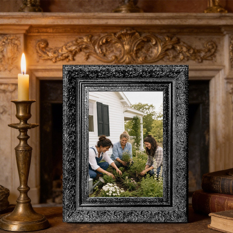Cadre photo noir classique 3 pièces pour photos 11 po x 14 po, Black, 3, L 11 po x H 14 po