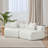 Daijha Modular Compression Sectional Sofa with Soft Upholstery-122062188