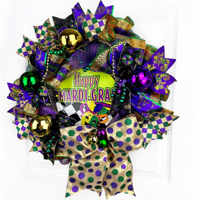 Handcrafted Faux 18 " Wreath