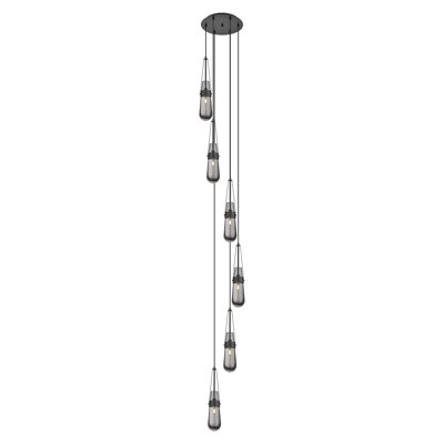 Luminaire suspendu grappe 6 lumières Starcher