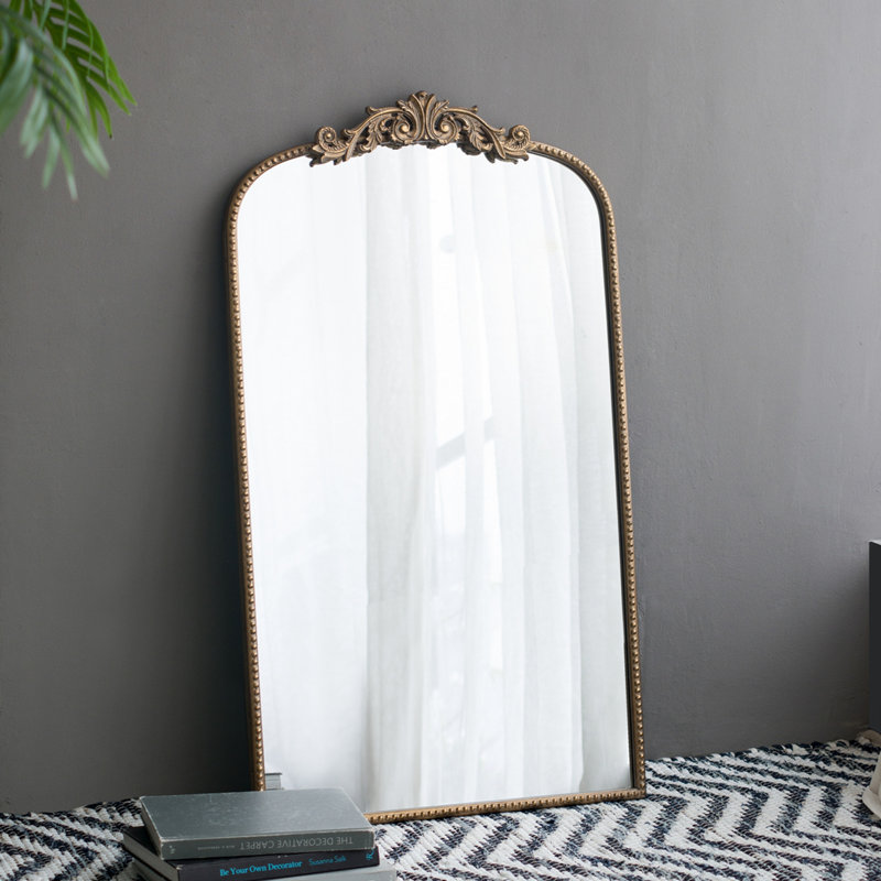 Classic Design Mirror, Gold, 41.7" x 24"