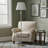 Beige and Brushed Nickel Three-Piece Lighting Set