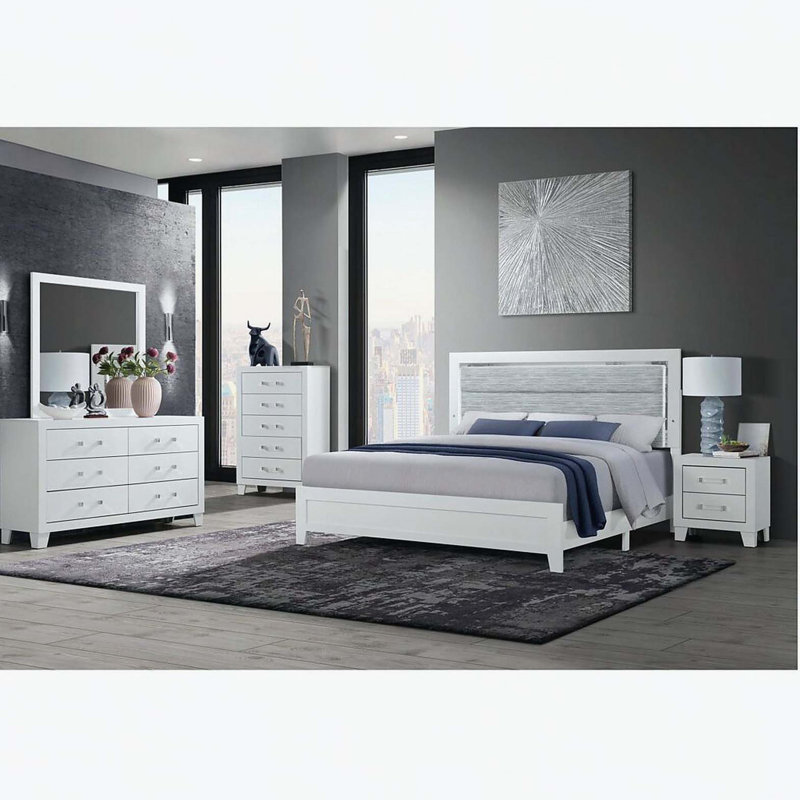 Table de chevet blanche OMODA