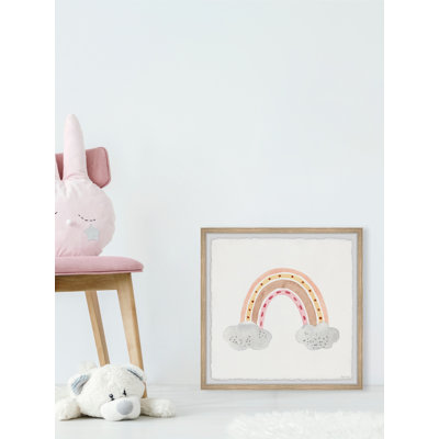 Geise Rain and Rainbows Framed Print