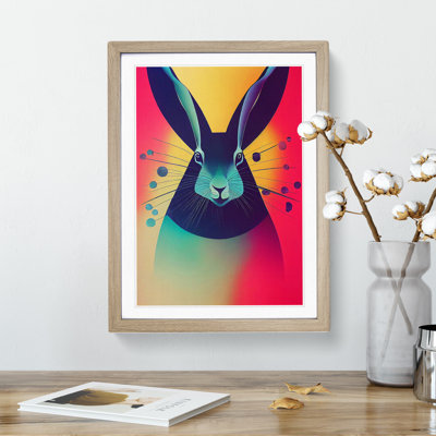 XV1022-5052X Vivid Hare Abstract - Print