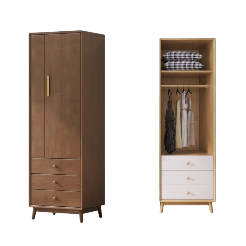Garde-robe moderne et simple, Noyer