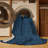 Machine Washable Solid Gray Area Rug-833108827