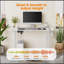 Electric Height Adjustable Standing Desk,Sit To Stand Ergonomic Computer Desk-730860802-730860814