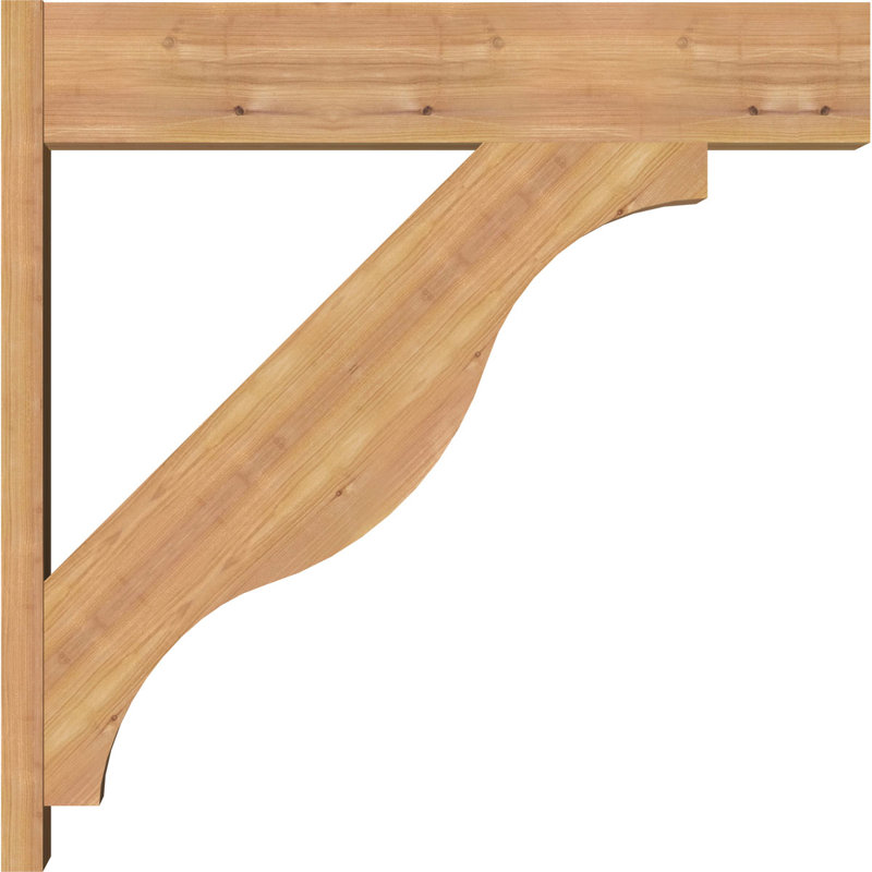 Jeu de blocs Funston, P 34 po x H 34 po, 7 1/2" W Western Red Cedar (Smooth)