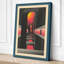 Figure Under Arch Industrial - Wrapped Canvas-1655148209-1655148166
