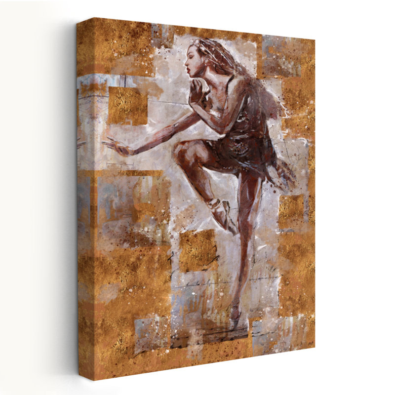 Danseuse de jazz n ° 1, H 24 po x l 16 po