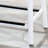 30" Bar Stool, White And Black Leather , Comfortable Padding, Built With Solid Hardwood For Kitchen Or Stool In Finish, Seat Covering, Build-769603692-769603689