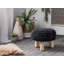 Stockwell 42cm Wide Round Ikat Standard Ottoman