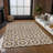 Washable Floral Indoor / Outdoor Rug-1063849156