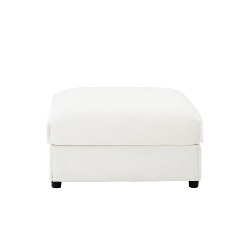 24 - Canapé de coin - Blanc
