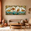 Ensemble de 3 reproductions d'art sur toile-1378041709