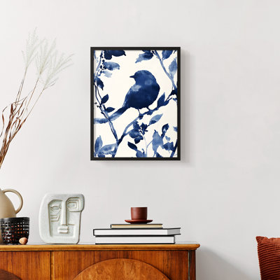 FLORAL Series DLXVI - reproduction encadrée de qualité supérieure - prête à être accrochée - aucun clou requis
