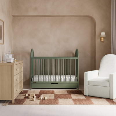 Olivia 3-In-1 Convertible Crib With Drawer
