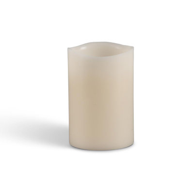 Vanilla Scented Flameless Pillar Candle