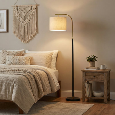 175cm Powder Coated Traditional Floor Lamp