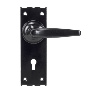 Oak Lock Door Handle