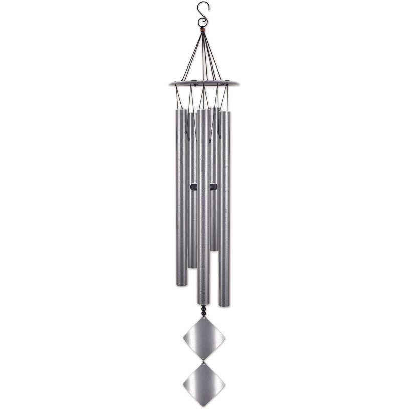 RÉCHAUFFE-VENT en métal Rasheeda, H 40,94 po x l 7 po x P 7 po