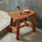 Matik Solid Wood Accent Stool