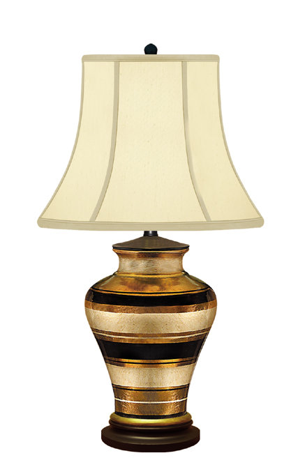 Lampe de table métallique 28 "