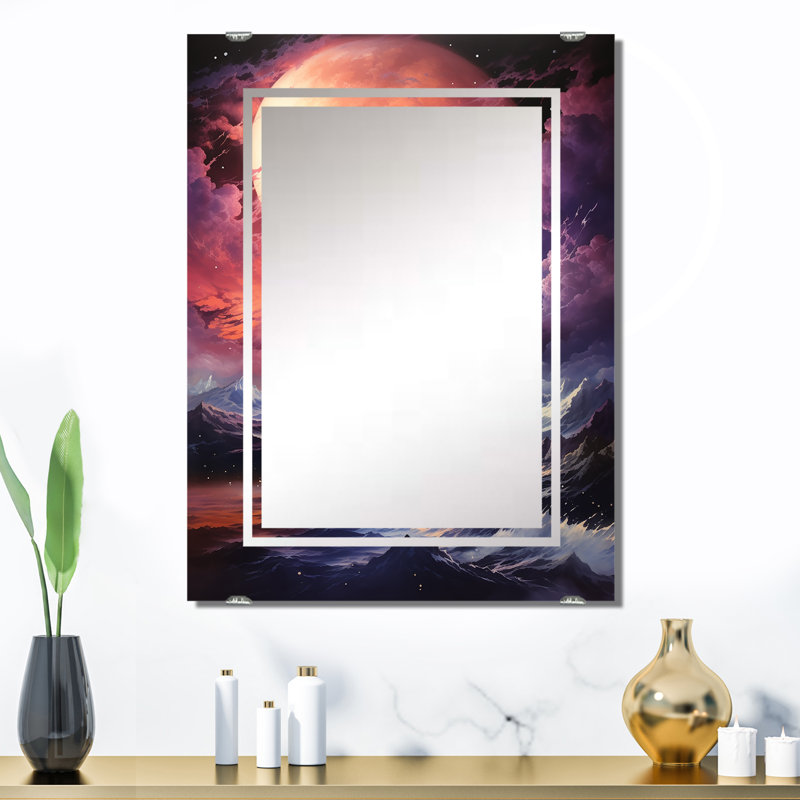 Miroir mural Letts - Storms, 32 po x 24 po