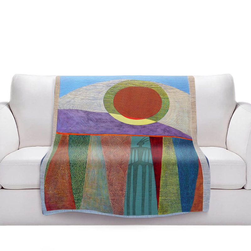 Couverture sherpa doux Taie décorativean, l 51 po x L 60 po