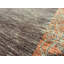 Hand-Knotted High-Quality Red and Gray Area Rug