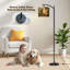 Lampe sur pied à DEL à intensité variable à intensité variable avec abat-jour réglable en hauteur avec télécommande, pour le salon, la chambre et le bureau