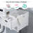 Plastic Laundry Basket with Handles