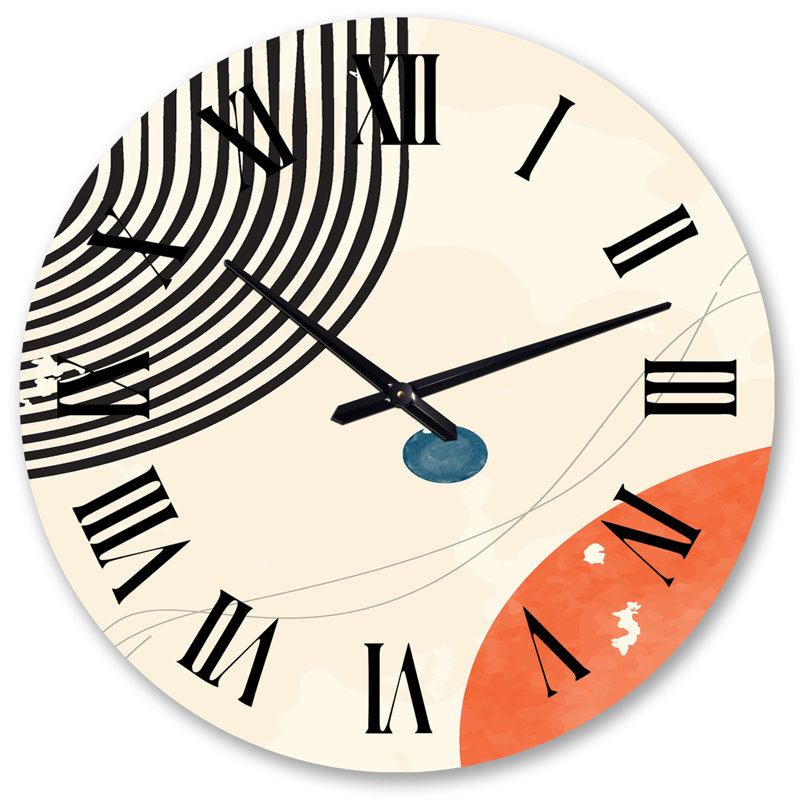 Metal Wall Clock, Large