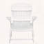 Chaise Adirondack pliante en bois d'acacia - Design rustique, lattes traditionnelles et résistante aux intempéries