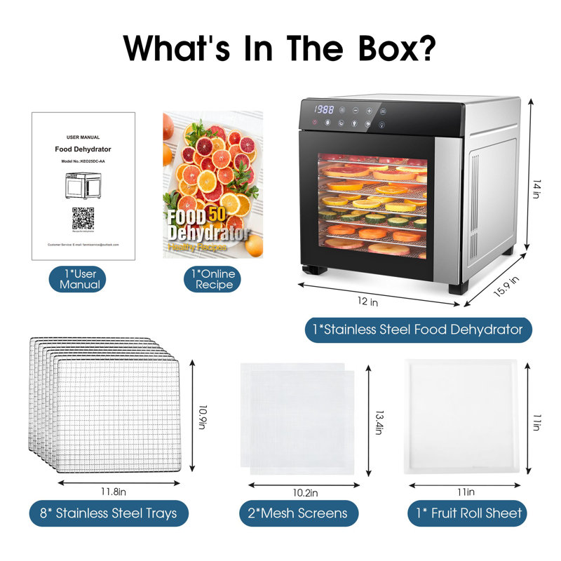 SNDOAS 600 Watt Food Dehydrator