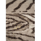 Contemporary Hand Knotted Animal Print Area Rug