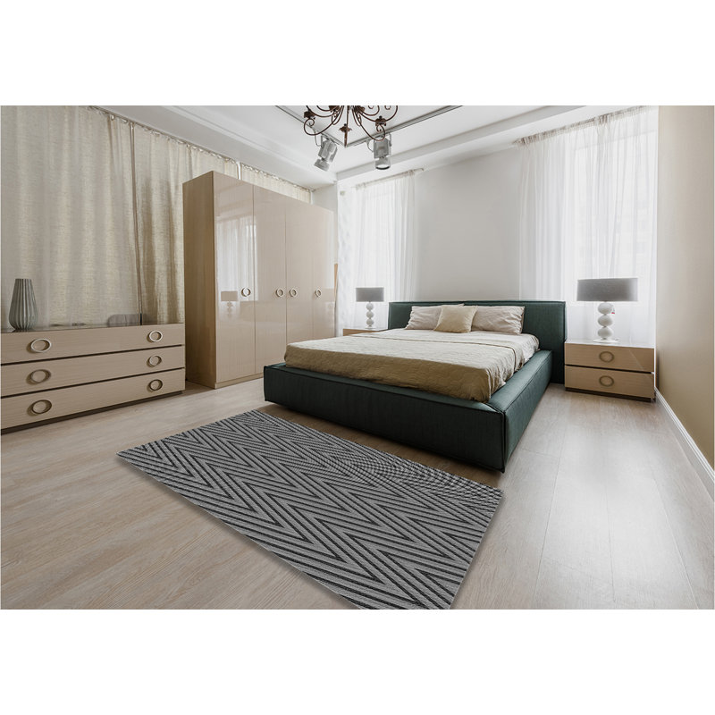 Washable Indoor Rug, Rectangle 4' x 6'