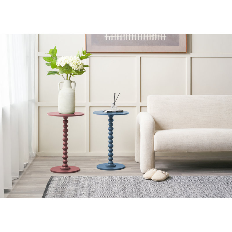 59cm H Solid + Manufactured Wood, Mulberry
