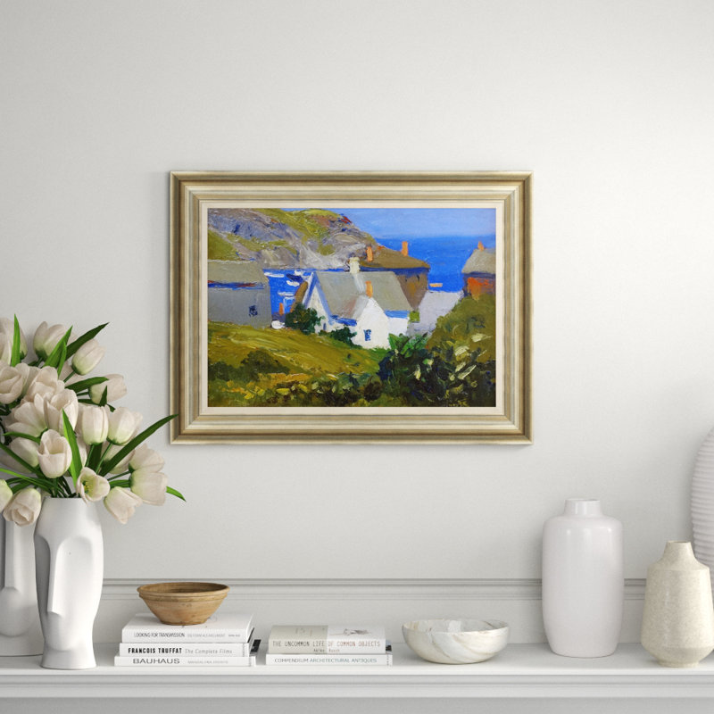 Cottage Giclee On Canvas by Dana Gibson