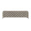 Chesterfield Sofa  3 Seater with Silver Metal Legs-578834392