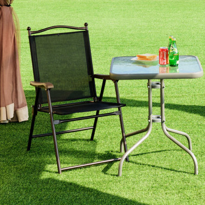 Breinigsville Folding Deck Chair by Arlmont & Co.