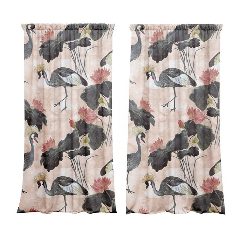 Velvet Blackout Curtain Panel Pair, 148 W x 400 D cm